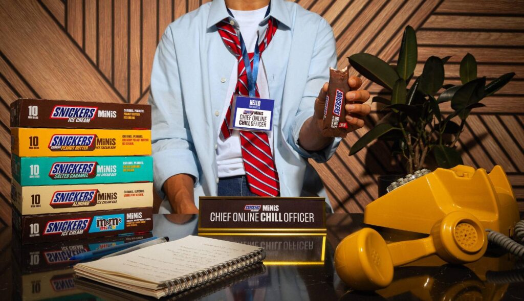 Empleado de Snickers