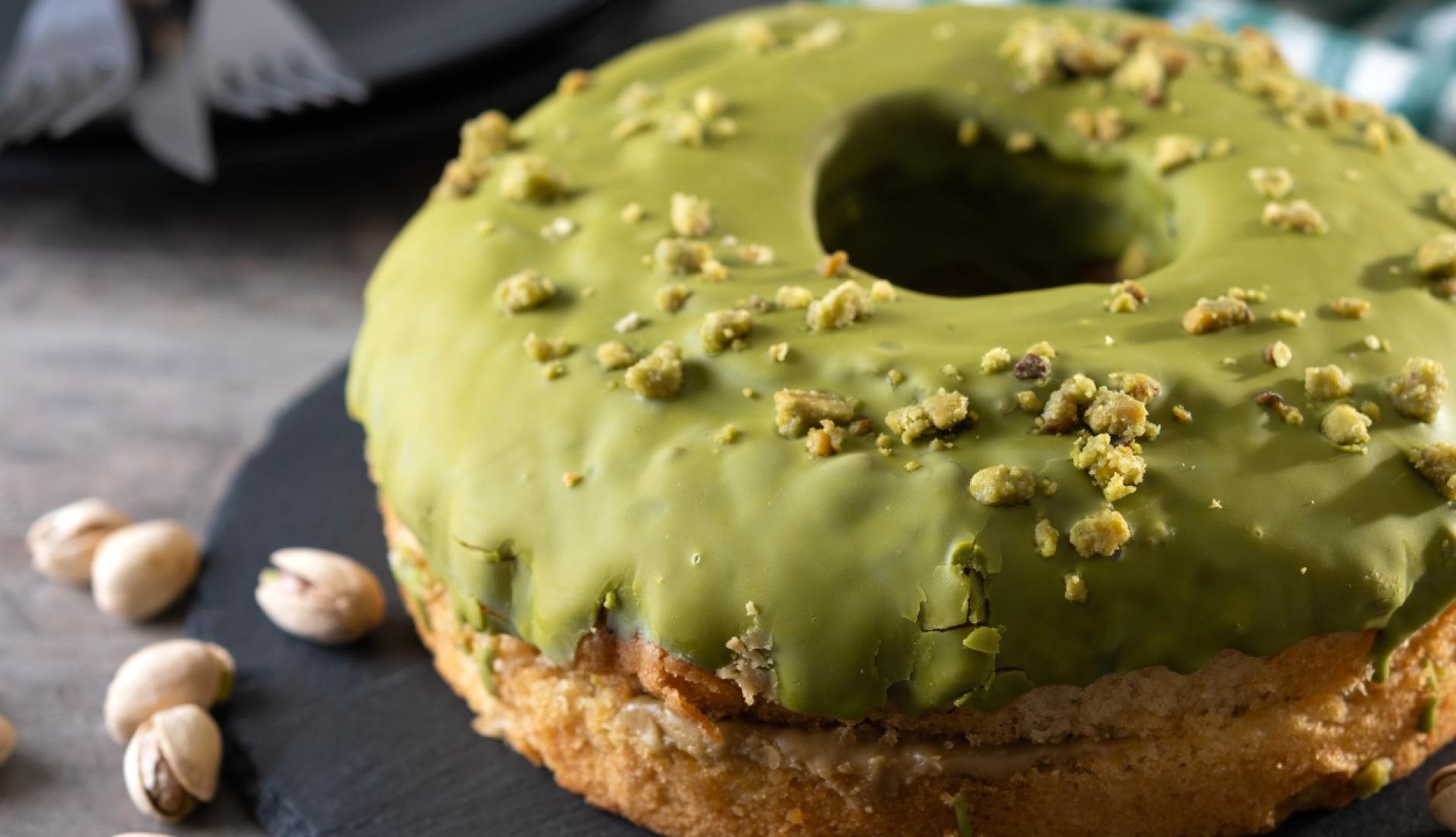 Donuts de pistacho