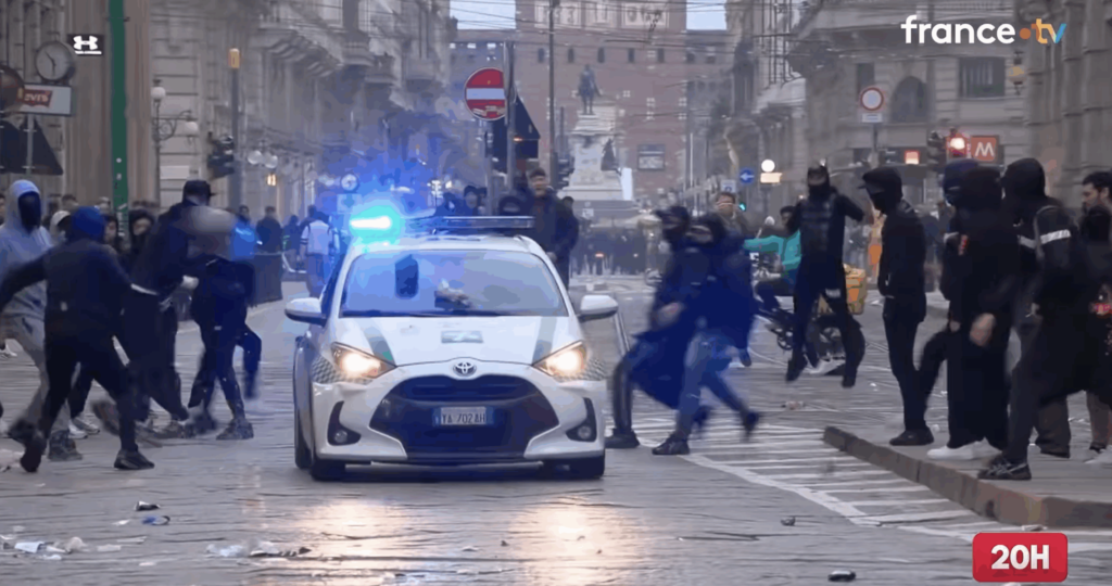 Violence on the sidelines of demonstrations: Are other European countries affected?
